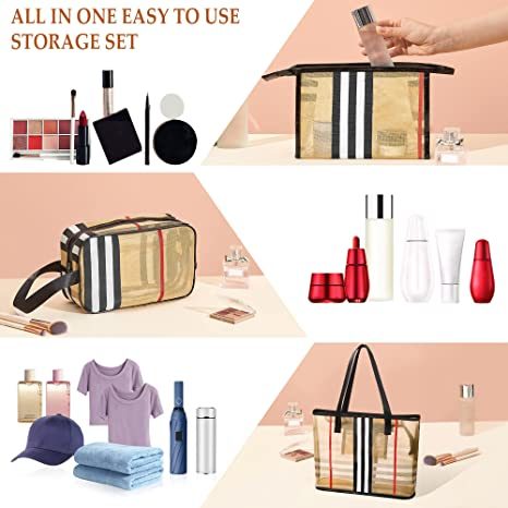 Makeup Bags (3 Bag Set)