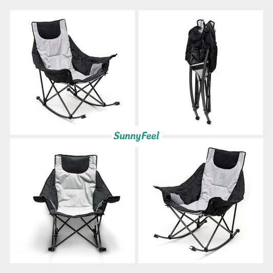 SUNNYFEEL Rocking Camping Chair