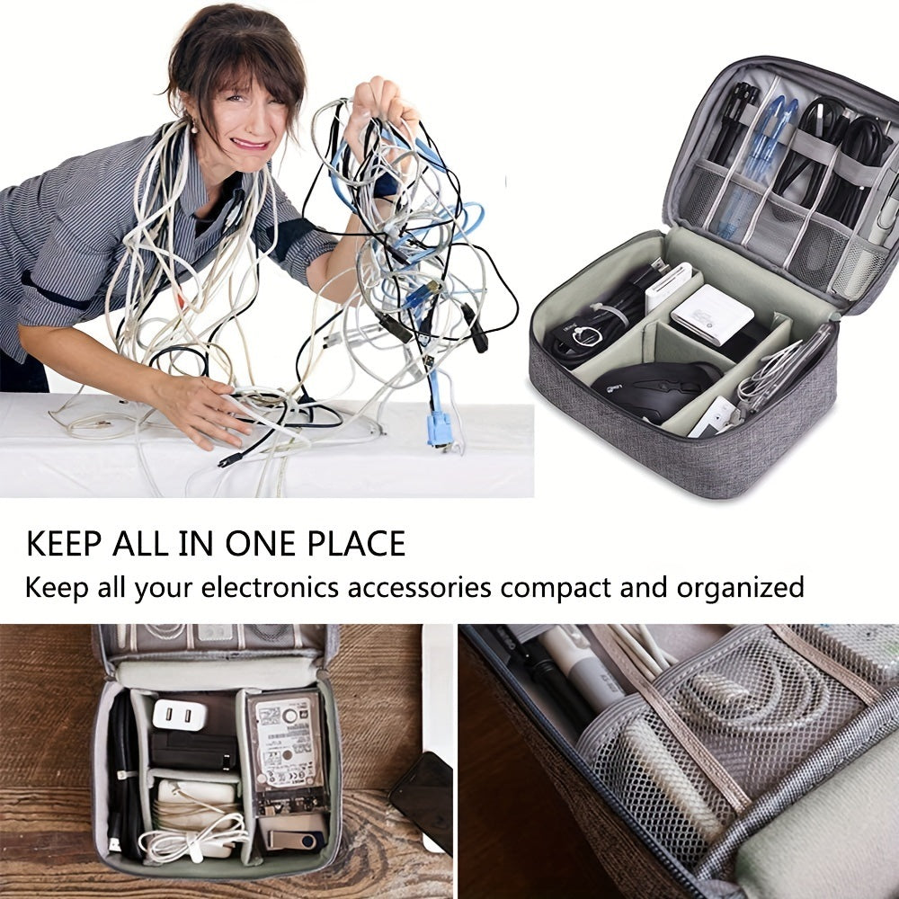 Waterproof Electronics Organizer Travel Case