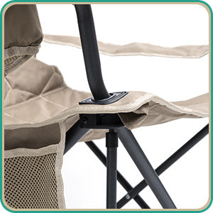 Oversized Folding Camping Chair, Supports 300 LBS