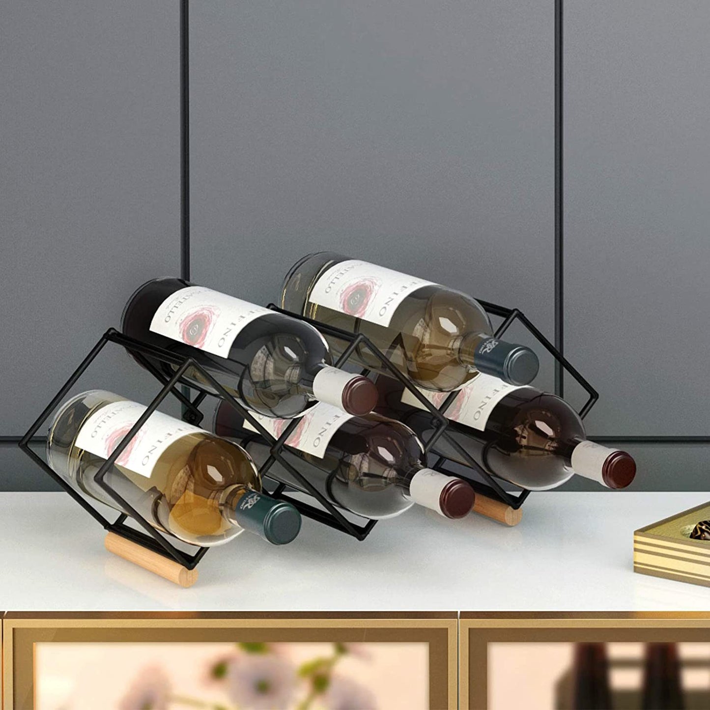 Mecor Countertop Wine Rack