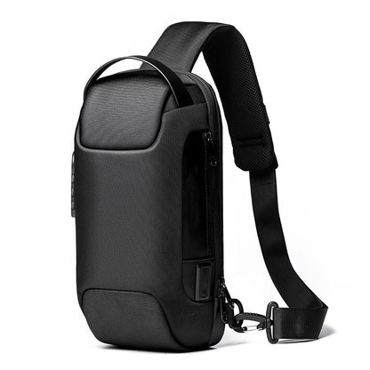 Anti Theft Crossbody Backpack w USB Charge Port