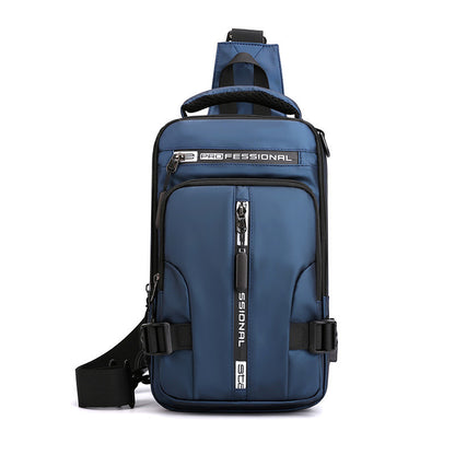 Crossbody Men Multifunctional Shoulder / Chest Backpack