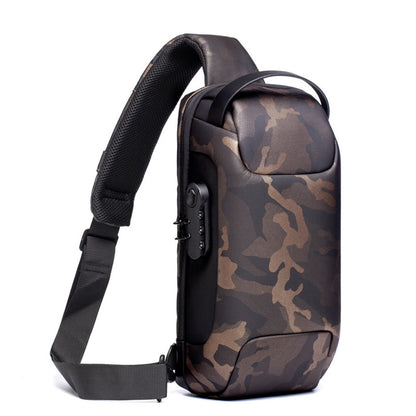 Anti Theft Crossbody Backpack w USB Charge Port