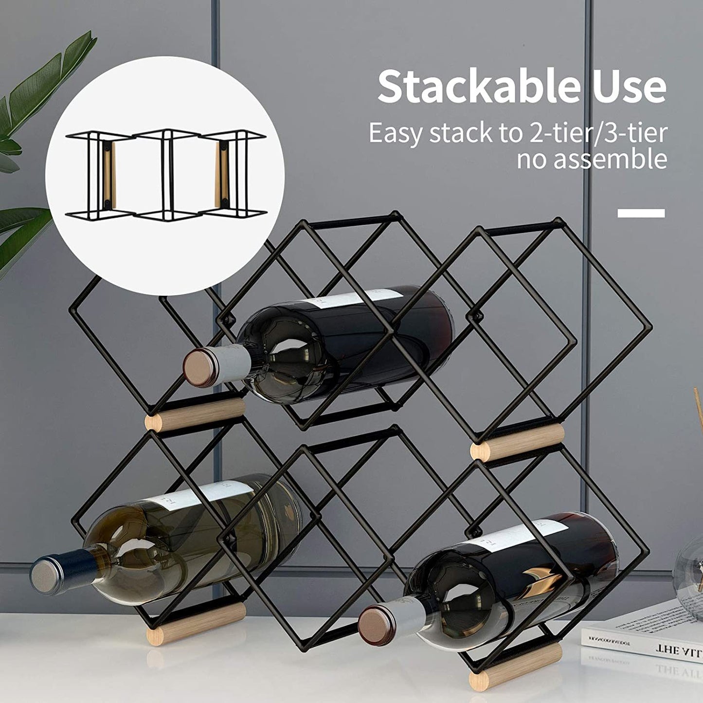 Mecor Countertop Wine Rack