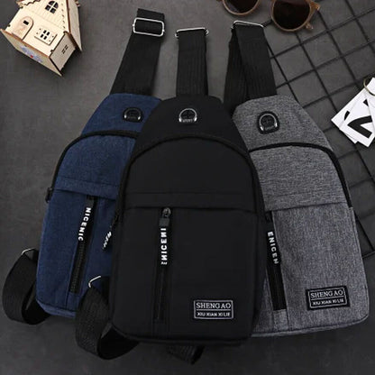 Mens Sling Cross Body Travel Backpack