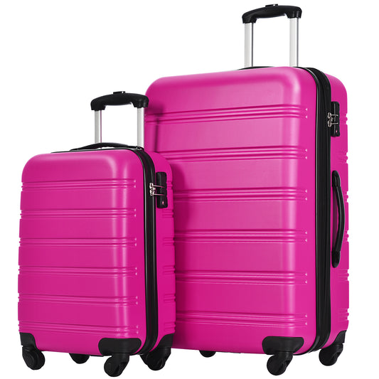 Luggage Sets of 2 Piece Carry on Suitcase Airline Approved,Hard Case Expandable Spinner Wheels