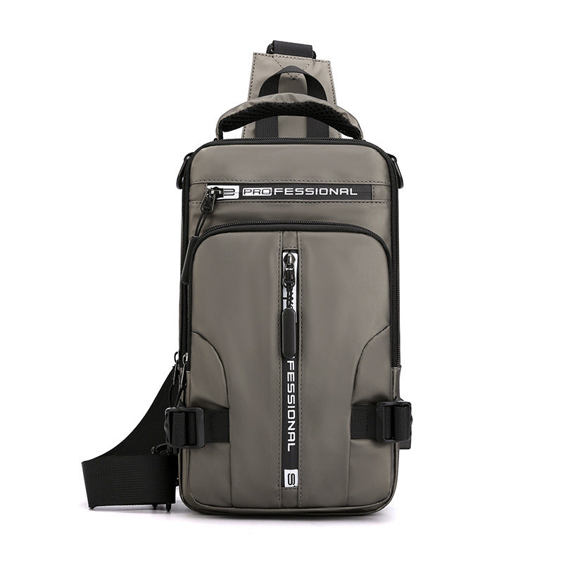 Crossbody Men Multifunctional Shoulder / Chest Backpack