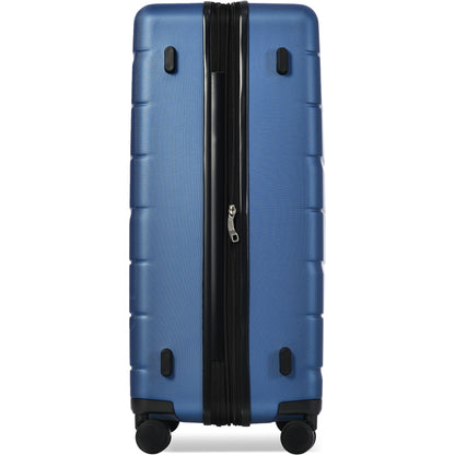 Luggage Sets 3 Piece Suitcase Set 20/24/28,Carry on Luggage Airline Approved,Hard Case with Spinner Wheels,Navy