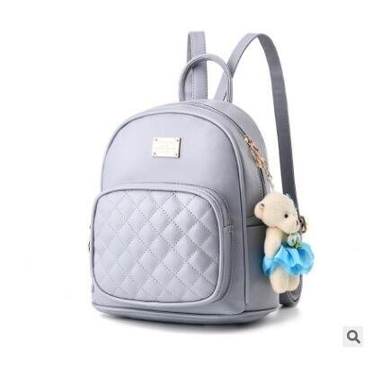 Girls Leather Backpack