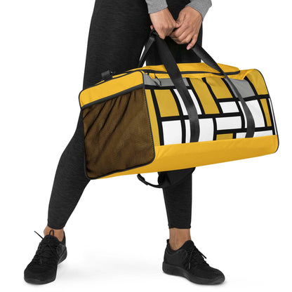 Yellow Draft Duffle Bag