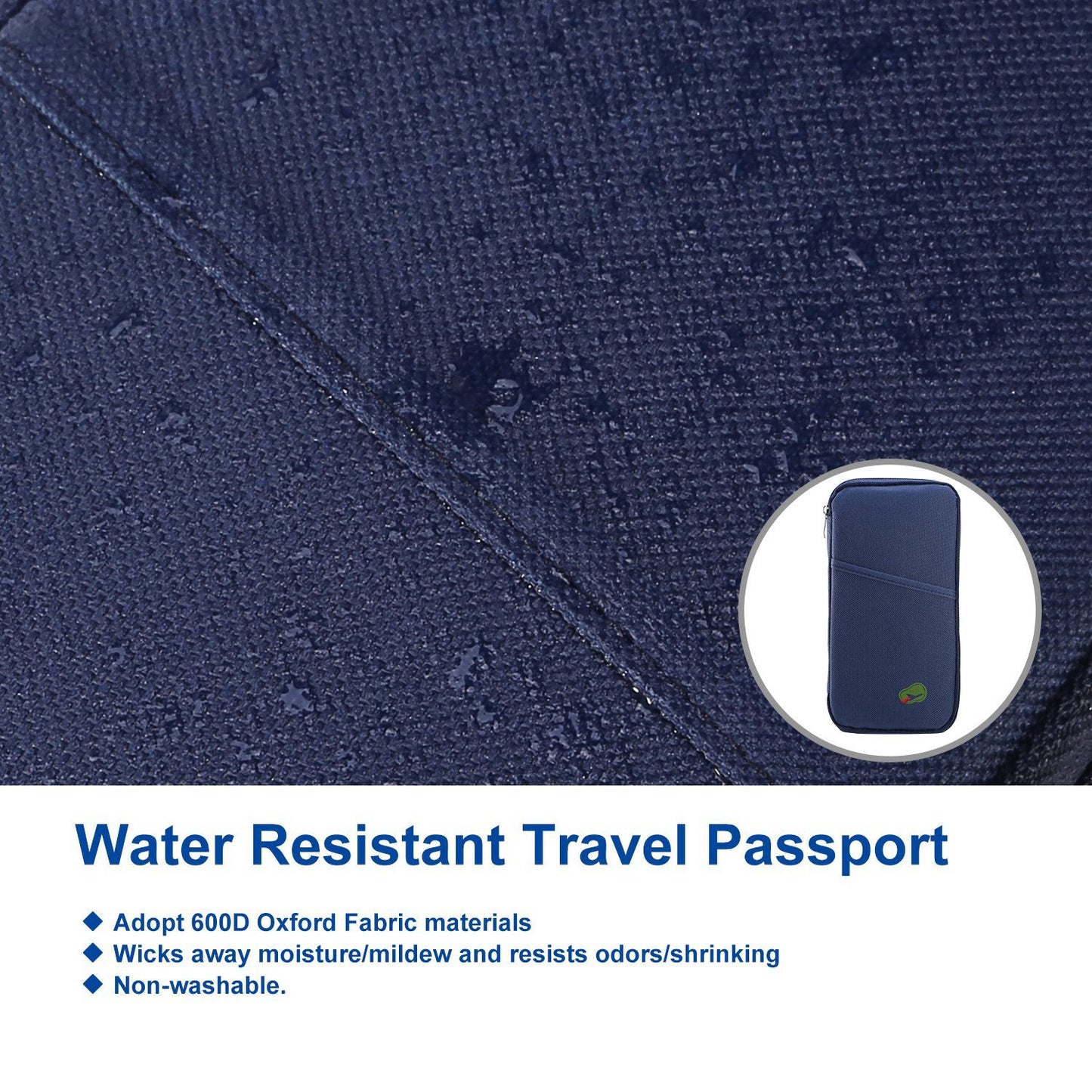 Water Repellent Documents and Phone Organizer