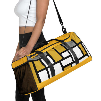 Yellow Draft Duffle Bag