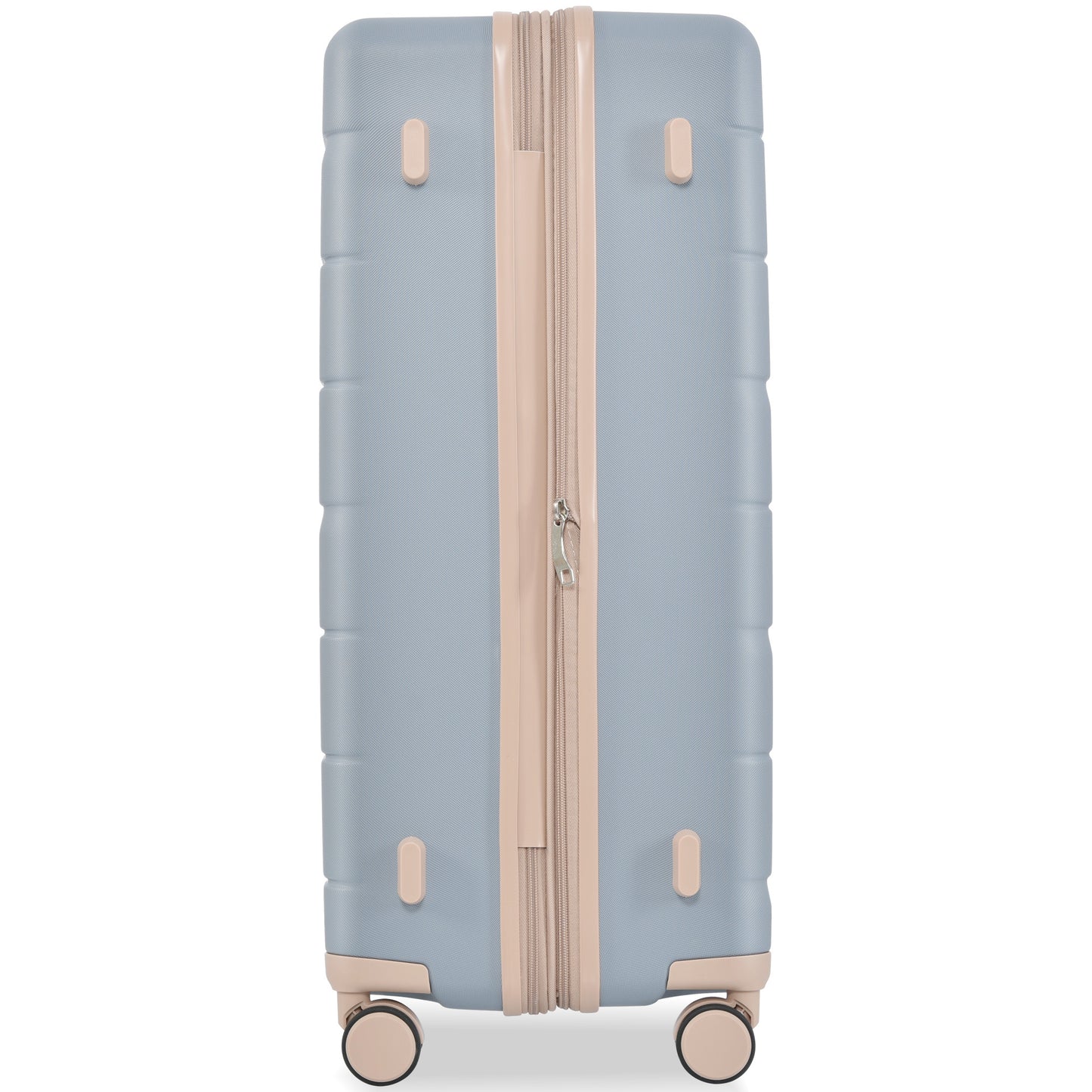 Luggage Sets 3 Piece Suitcase Set 20/24/28,Carry on Luggage Airline Approved,Hard Case with Spinner Wheels,Light Blue