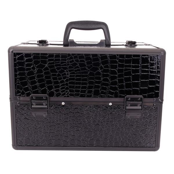 Aluminum  Alloy, Foldable Inner Layers Cosmetics Storage Case