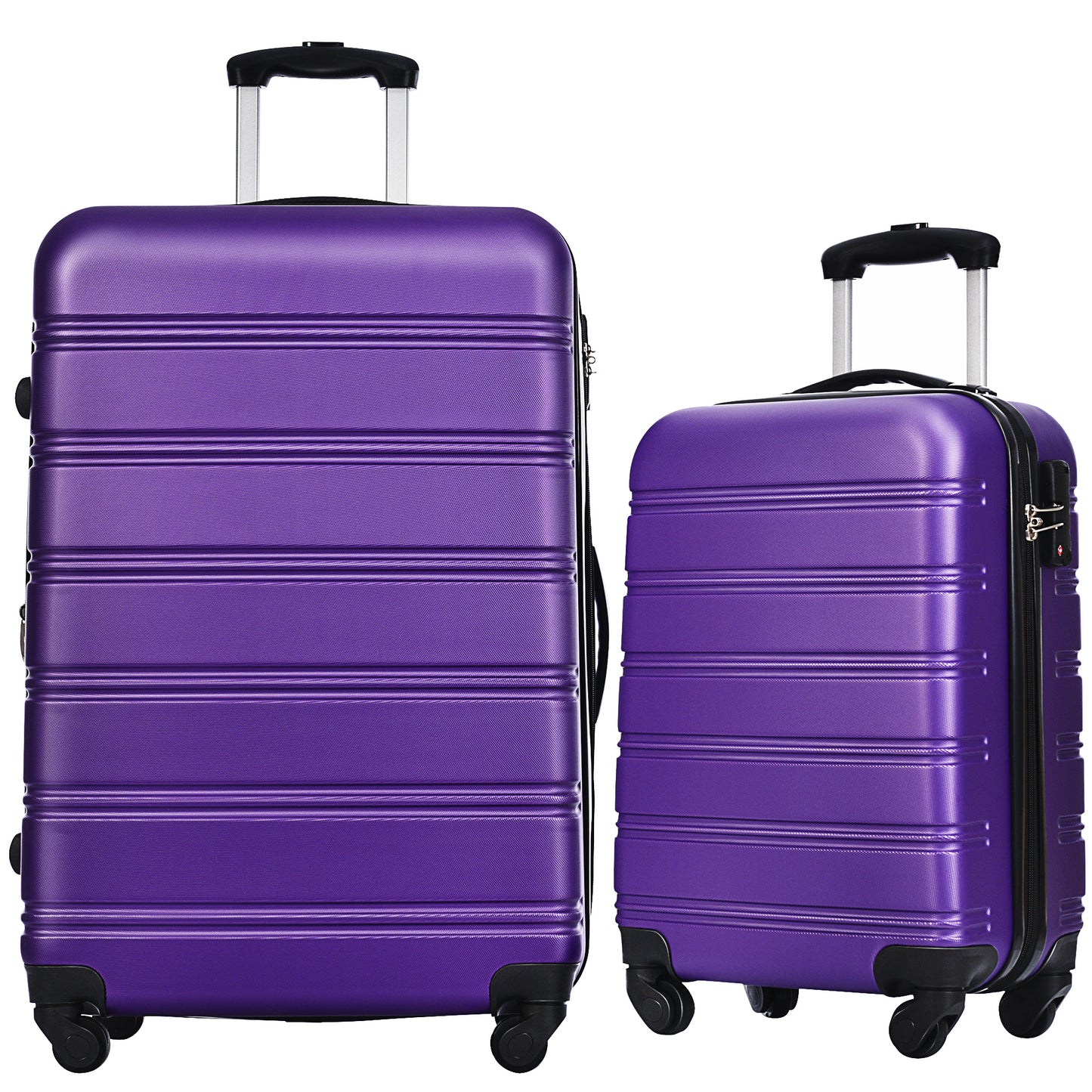 Luggage Sets of 2 Piece Carry on Suitcase Airline Approved,Hard Case Expandable Spinner Wheels