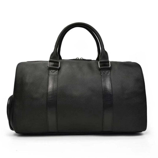 The Endre Vintage Leather Duffle Bag