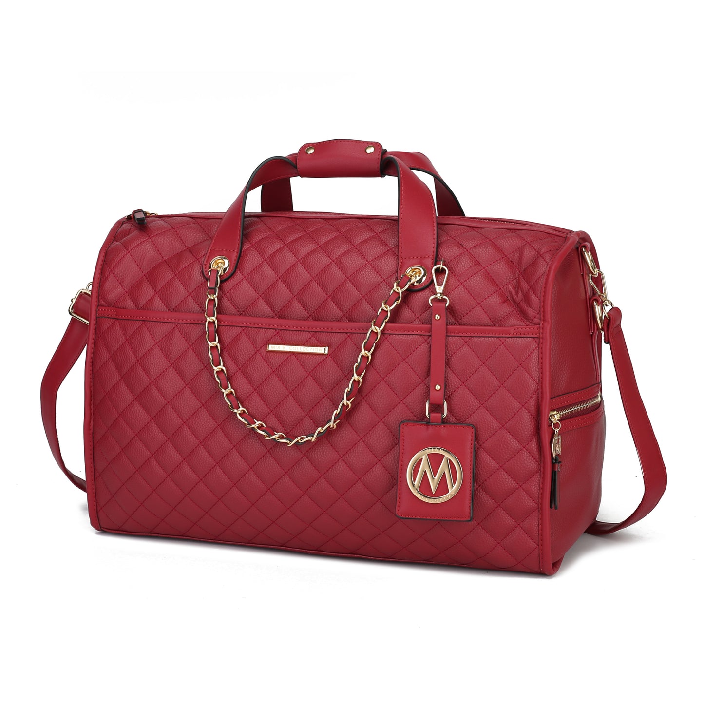 MKF Collection Lexie Vegan Leather Women Duffle by Mia K