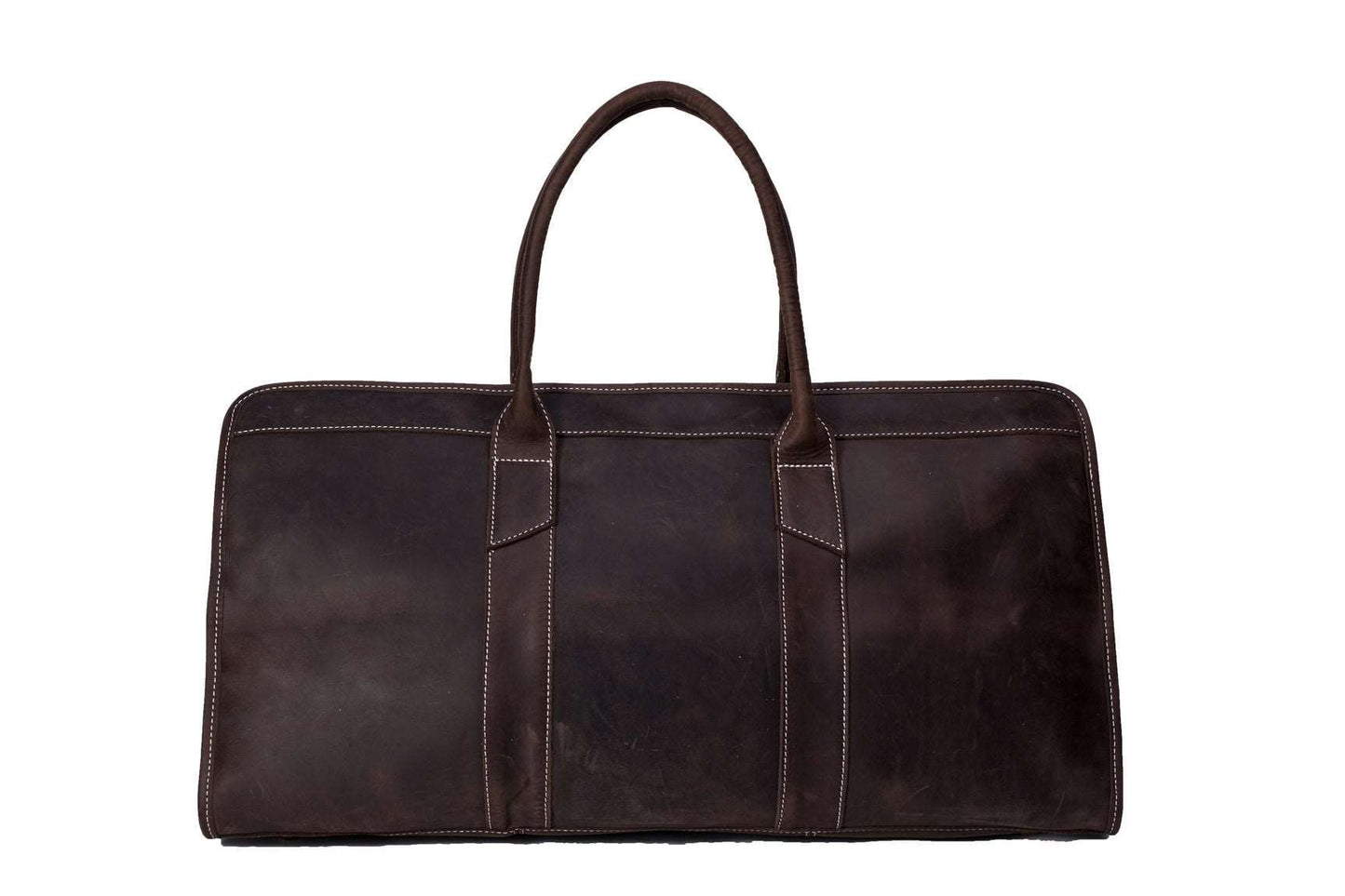 22'' Handmade Leather Duffle Bag,