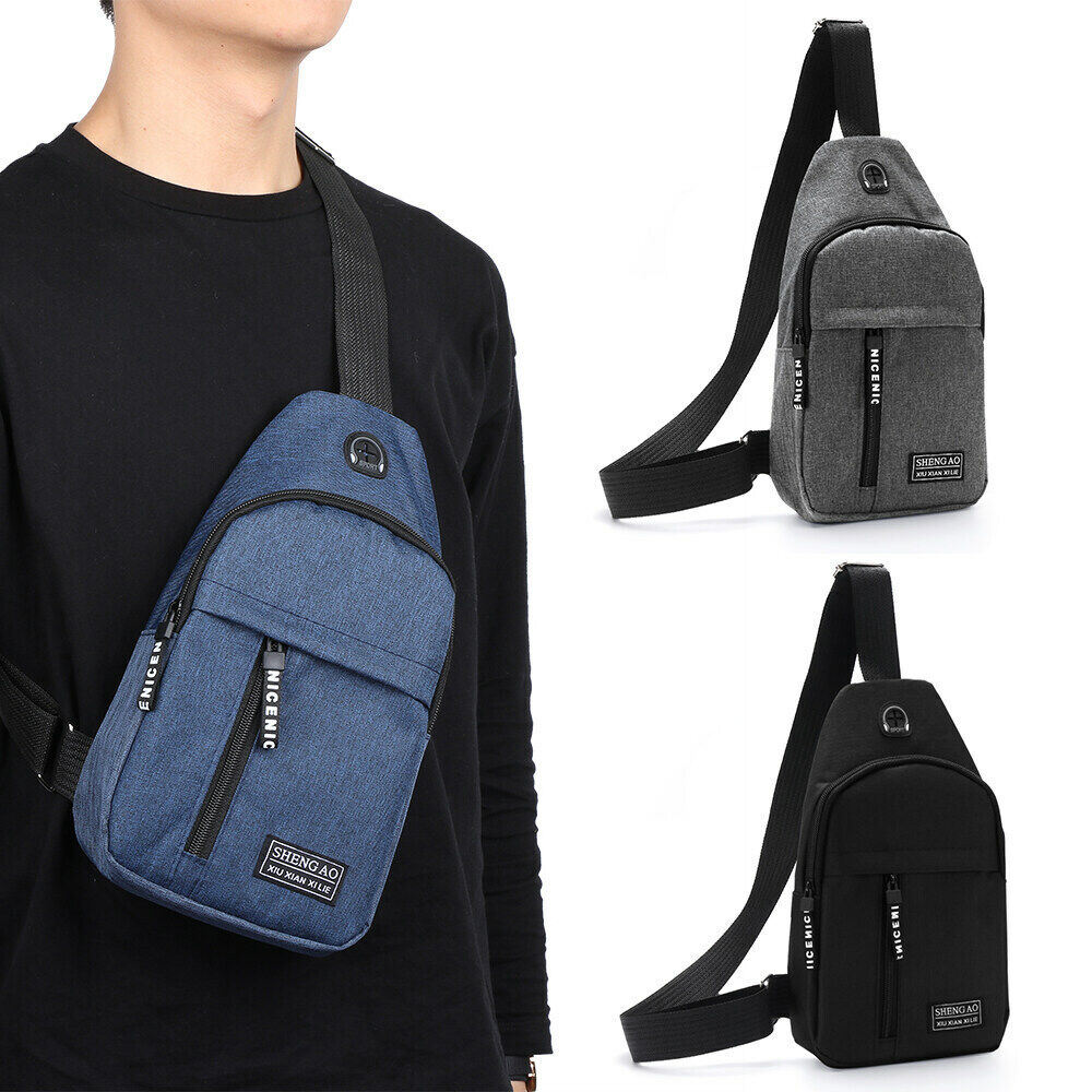 Mens Sling Cross Body Travel Backpack