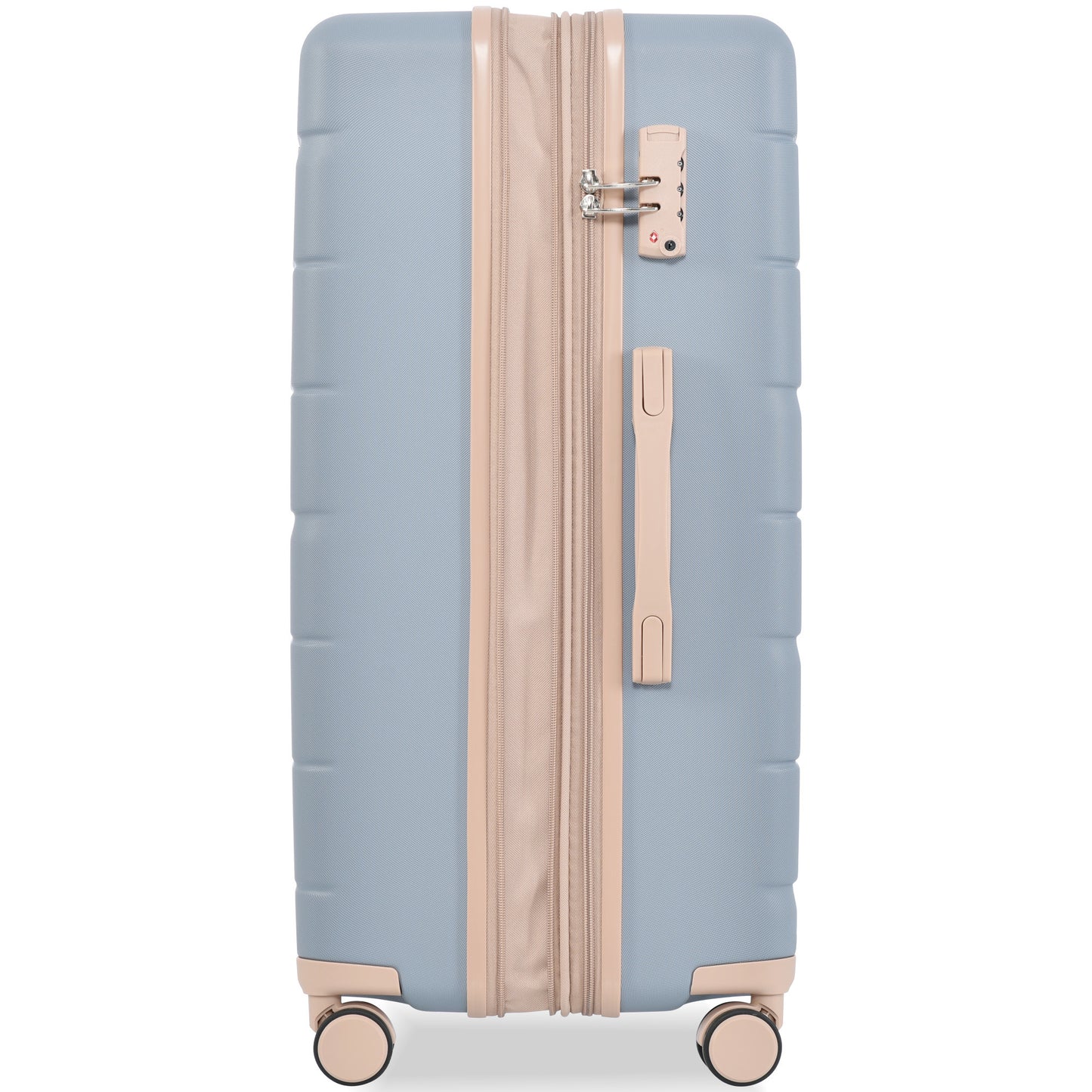 Luggage Sets 3 Piece Suitcase Set 20/24/28,Carry on Luggage Airline Approved,Hard Case with Spinner Wheels,Light Blue