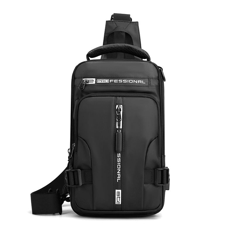 Crossbody Men Multifunctional Shoulder / Chest Backpack