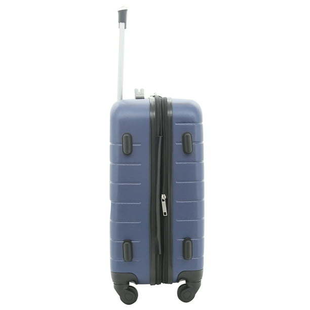 2pc Expandable Rolling Carry-on Set, Navy